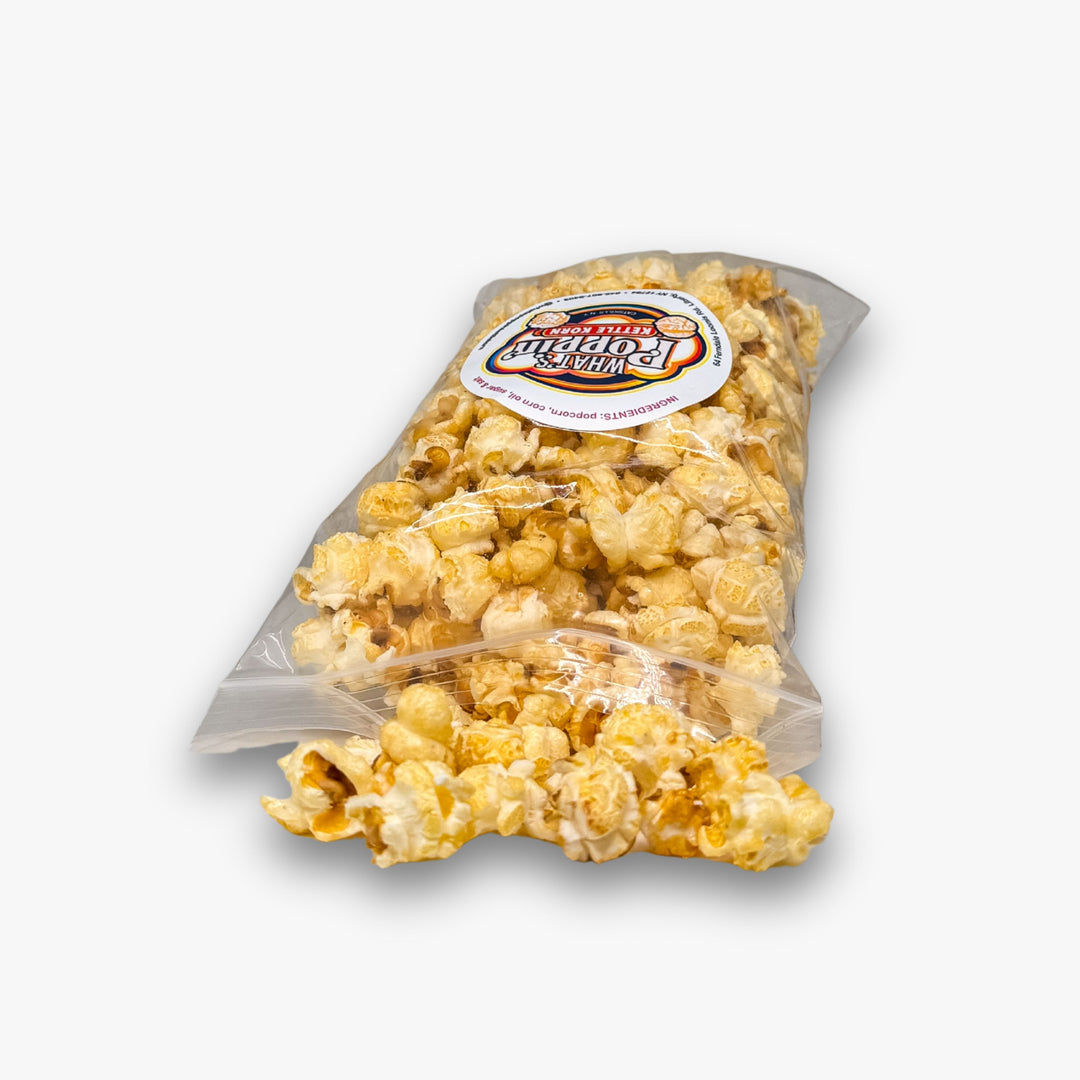 What’s Poppin’ Kettle Korn – 3 Pack (3 × 4 oz Small Bags) | Sweet & Salty Snack Bundle from the Catskills