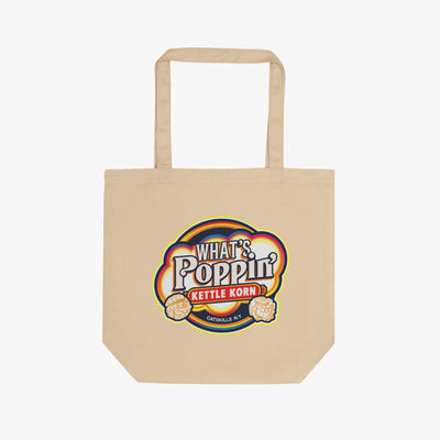 Retro Kettle Korn Eco Tote Bag – Organic Cotton Reusable Shopper | Catskills Market Tote
